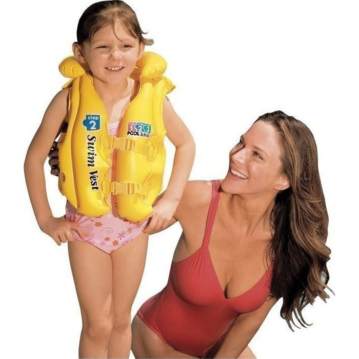 Φουσκωτό Γιλέκο Κολύμβησης για Παιδιά - INTEX Deluxe Swim Vest